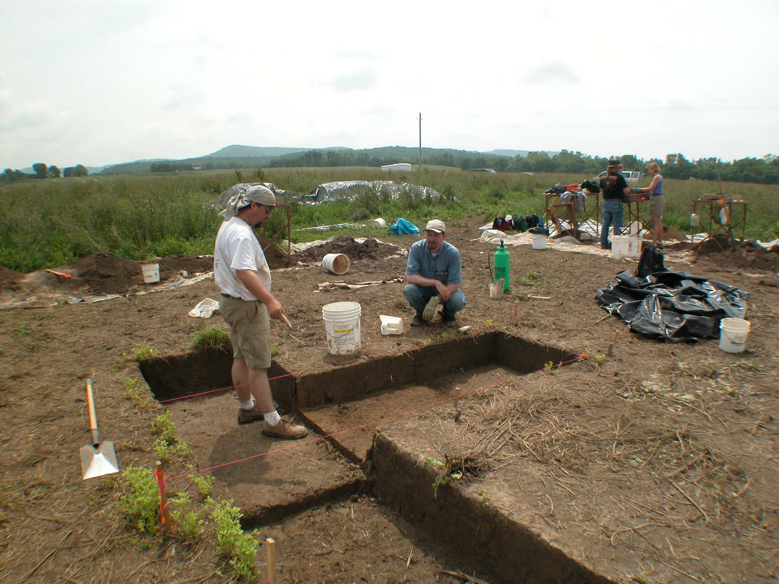 Hopeton Earthworks, Ohio, 2003