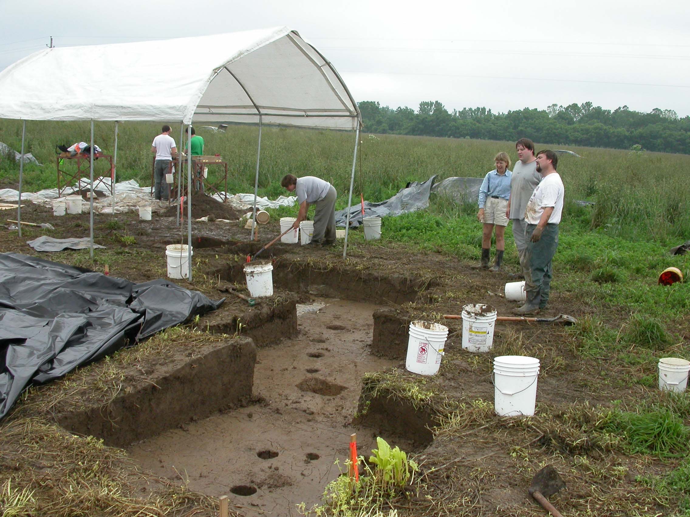 Hopeton Earthworks, Ohio, 2003