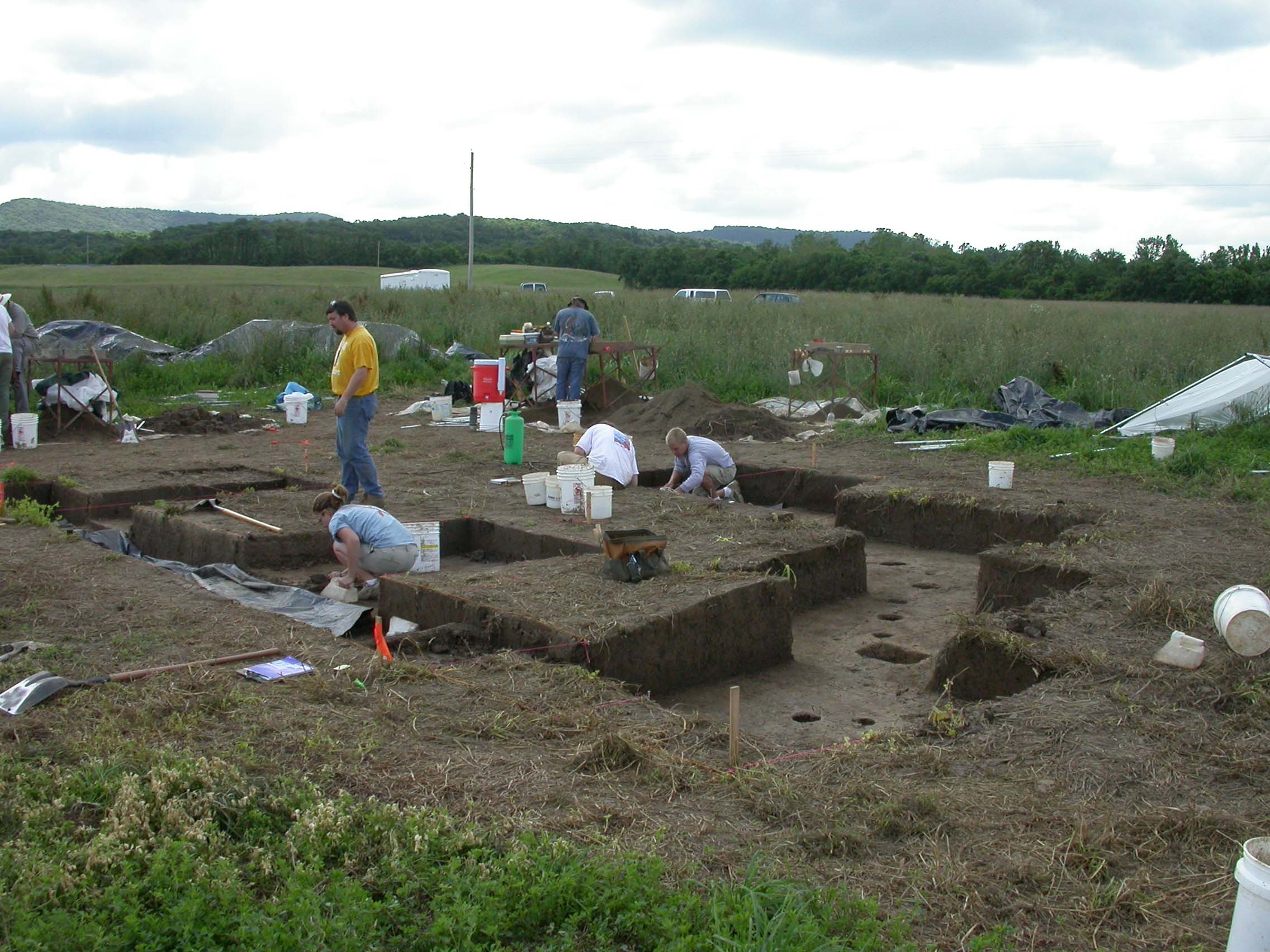 Hopeton Earthworks, Ohio, 2003