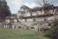 A Mayan palace at Tikal, Guatemala, 1997