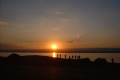The Dead Sea at sunset, 2000