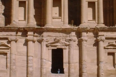 Me at the Monastery, Petra, Jordan, 2000