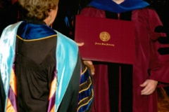 Me receiving my PhD from Arizona State University, May 13, 2010